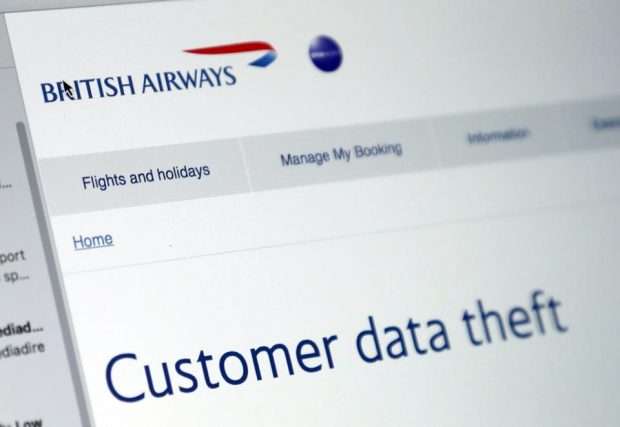 british airways hacked