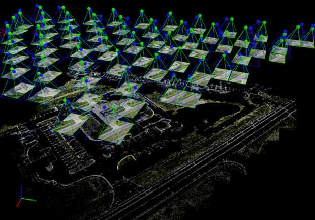 Pointcloud and raycloud