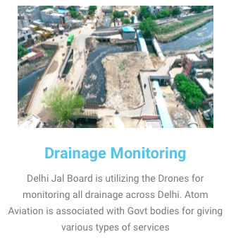 Drainage Monitoring by Drone