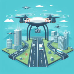 roadways sector best drone survey company in India