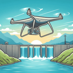 hydro sector best drone survey company in India